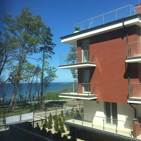 Apartament Nadmorski Z Basenem Klifowa Rewal Exterior photo